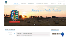 Desktop Screenshot of magyaralmas.hu